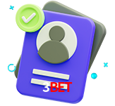 Tornar-se um membro do 3Bet é muito simples